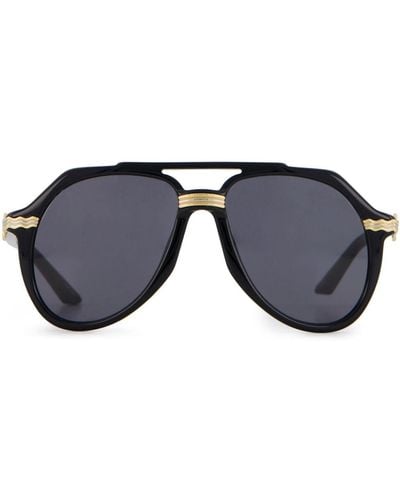 Casablancabrand Rajio Pilot-frame Sunglasses - Blue