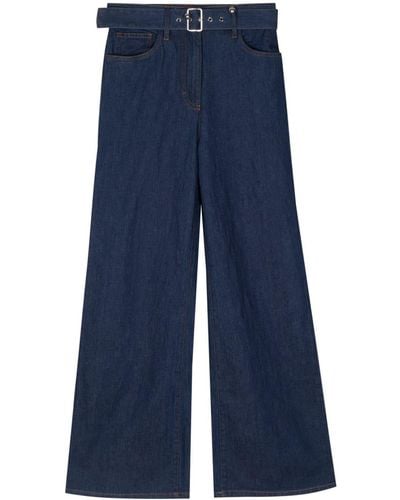 Ports 1961 Jeans a gamba ampia - Blu