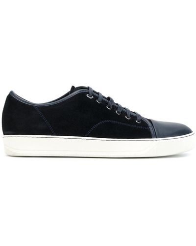 Lanvin Tenen Afgedekte Sneakers - Blauw