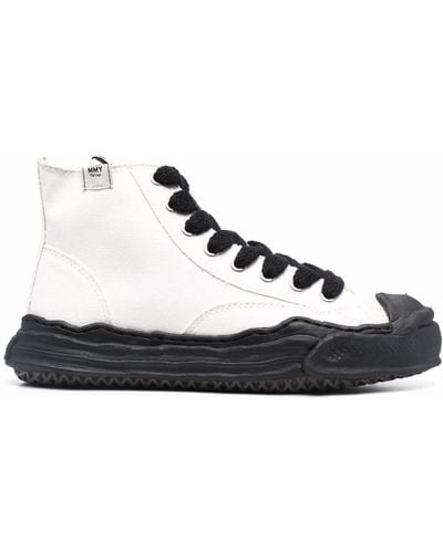Maison Mihara Yasuhiro Sneakers alte chunky - Bianco