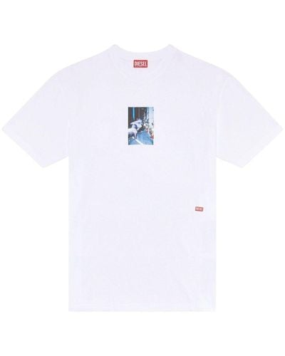 DIESEL Camiseta T-Wash-L3 - Blanco