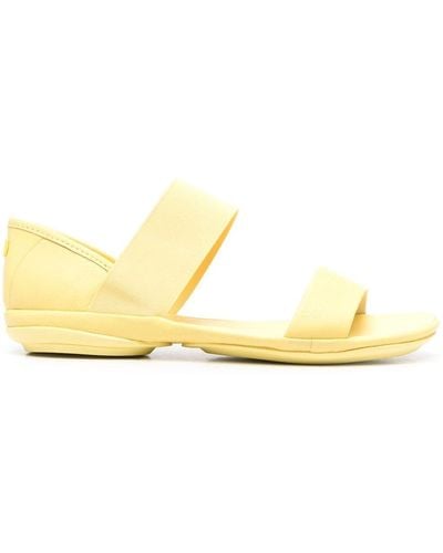 Camper Right Nina Flat Sandals - Yellow
