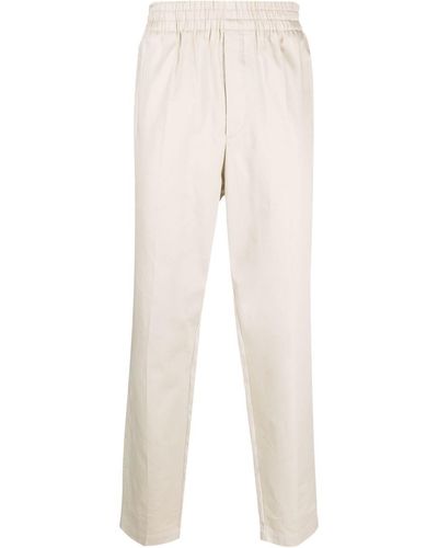 Isabel Marant Straight-leg Cotton Pants - Natural