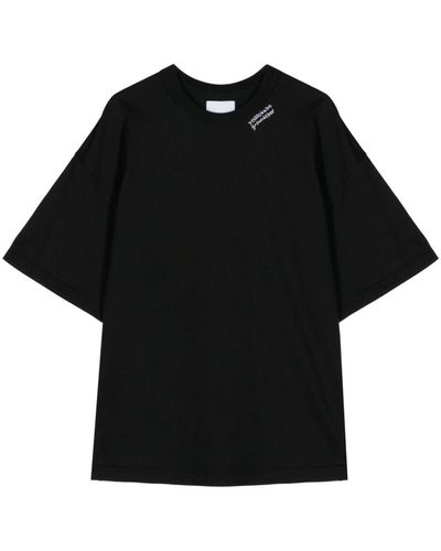 Yoshio Kubo Katoenen T-shirt - Zwart