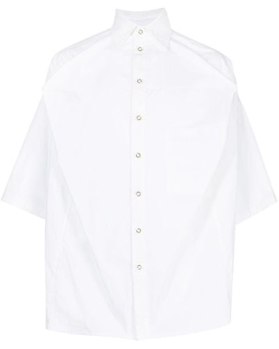 Natasha Zinko Button-up Short-sleeved Shirt - White