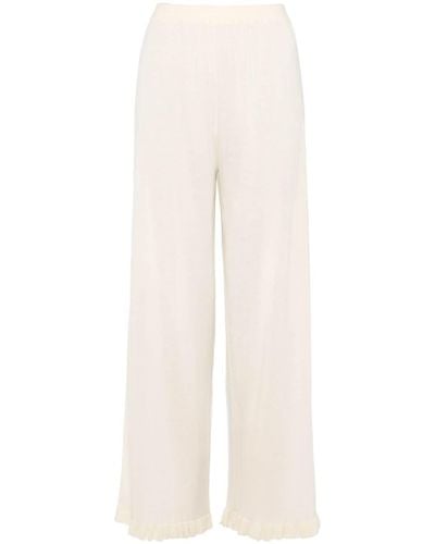 Eres Bernard Straight-leg Pyjama Trousers - White