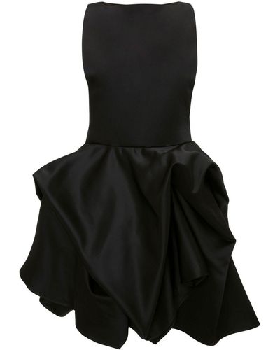 JW Anderson Gedrapeerde Mini-jurk - Zwart