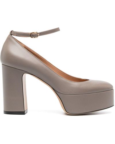 Roberto Festa New York 111mm Platform Court Shoes - Grey