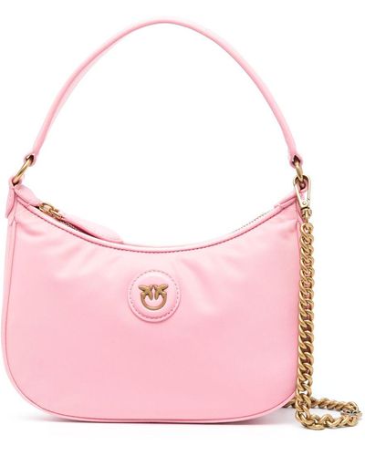 Pinko Half Moon zipped shoulder bag - Rosa