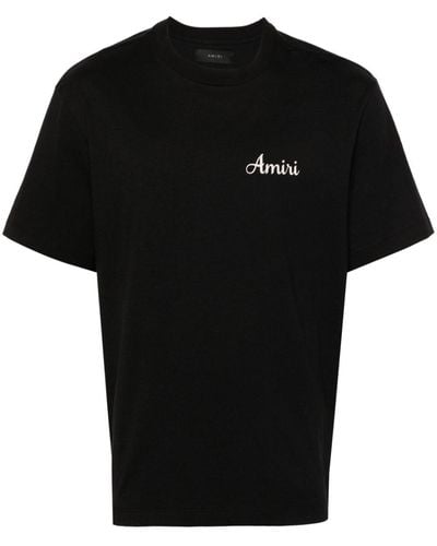 Amiri T-shirt Lanesplitters en coton - Noir