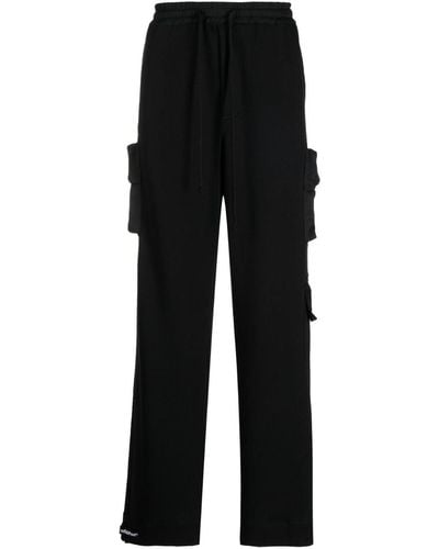 Styland Pantalones de chándal anchos estilo cargo - Negro