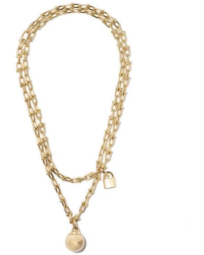 Tiffany & Co. 18kt Yellow Gold Tiffany City Hardwear Wrap Necklace - Metallic