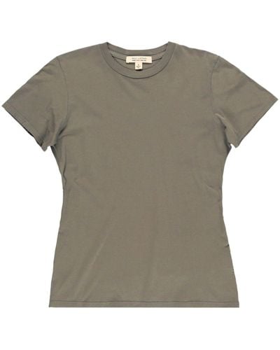 Nili Lotan Mariela Cotton T-shirt - Gray