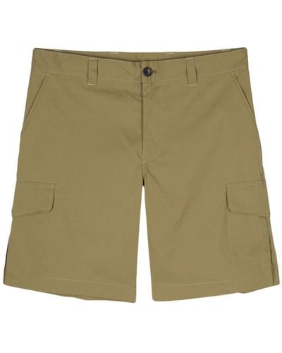 PS by Paul Smith Poplin Cargo Shorts - Green