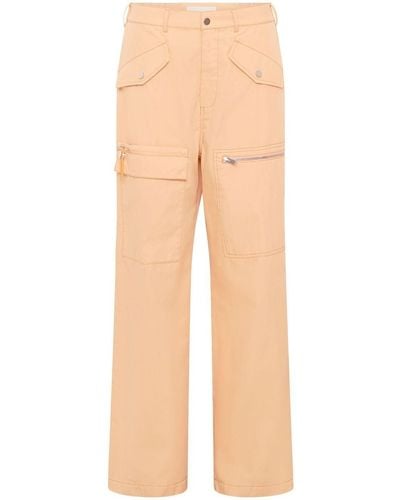 Dion Lee Multi-pocket Slouched Trousers - Natural