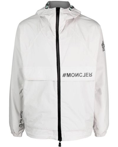 3 MONCLER GRENOBLE Foret Hooded Jacket - White