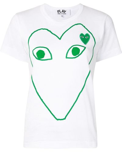 T-shirts COMME DES GARÇONS PLAY pour femme | Réductions en ligne jusqu'à 63  % | Lyst