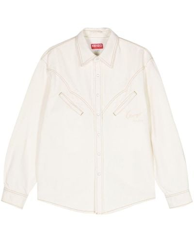 KENZO Creations Western-style Shirt - White