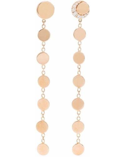 Pasquale Bruni 18kt Rose Gold Luce Diamond Drop Earrings - Multicolour