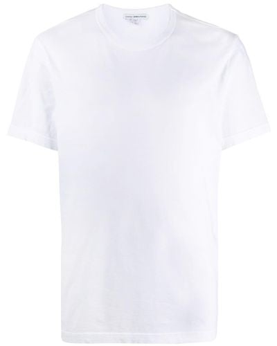 James Perse Klassisches T-Shirt - Weiß