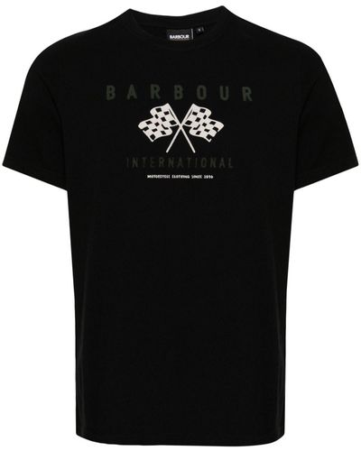 Barbour Victory Tシャツ - ブラック