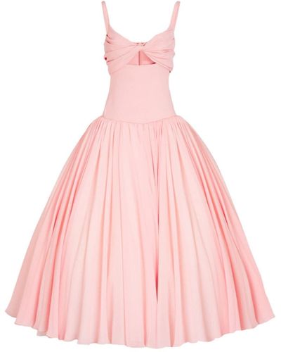 Giambattista Valli Ballerina Seidenkleid - Pink