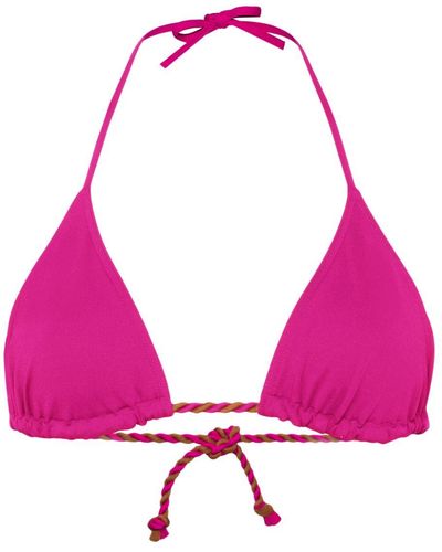 Eres Toupie Halterneck Bikini Top - Pink