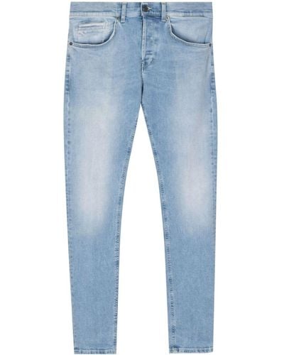 Dondup Ausgeblichene George Skinny-Jeans - Blau