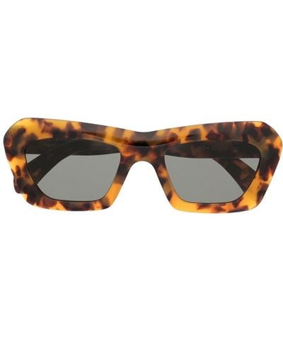 Retrosuperfuture Zenya Cat-eye Frame Sunglasses - Brown
