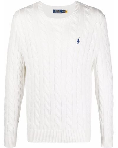 Polo Ralph Lauren ケーブルニット セーター - ホワイト