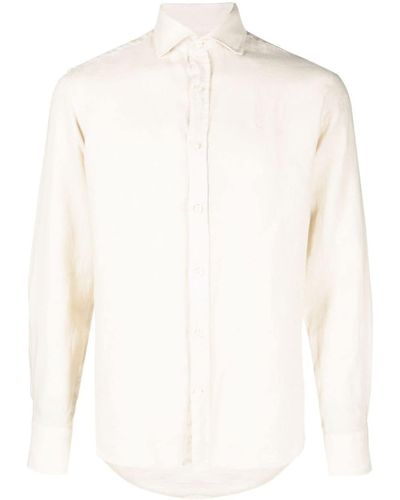 Paul & Shark Camicia con ricamo - Bianco