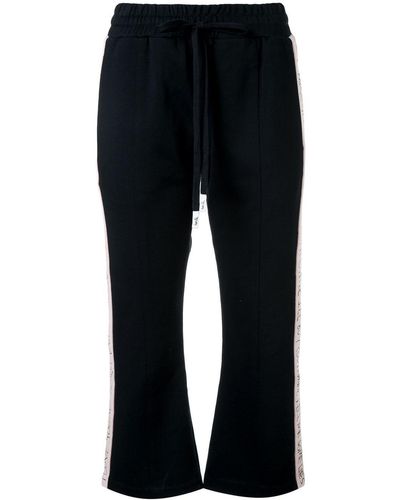 Haculla Modern Love Cropped Track Trousers - Black