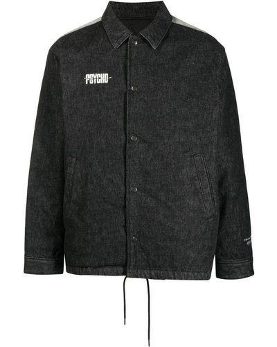 Undercover Logo Jacket - Black