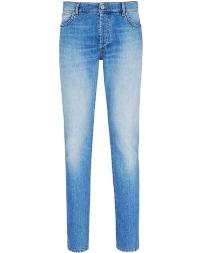 Balmain Slim-cut leg jeans - Azul