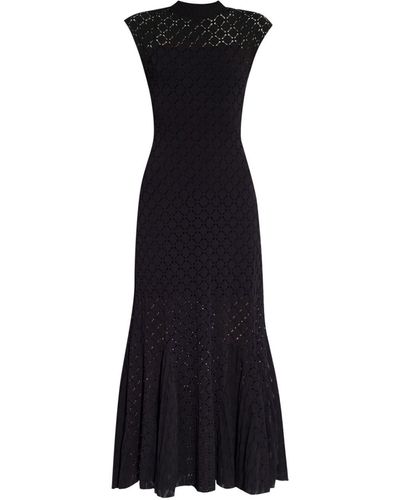 Lanvin Knitted Maxi Dress - Black