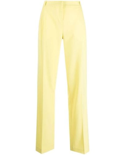 Coperni Pantalones con pinzas - Amarillo