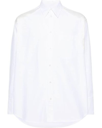 JW Anderson Katoenen Overhemd Met Vlakken - Wit