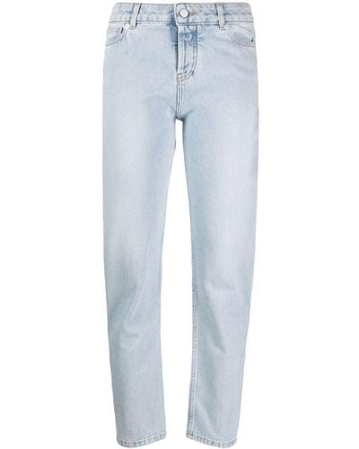 Alexandre Vauthier Jeans slim dritti - Blu