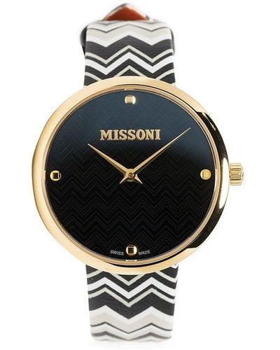 Missoni M1 Horloge - Zwart