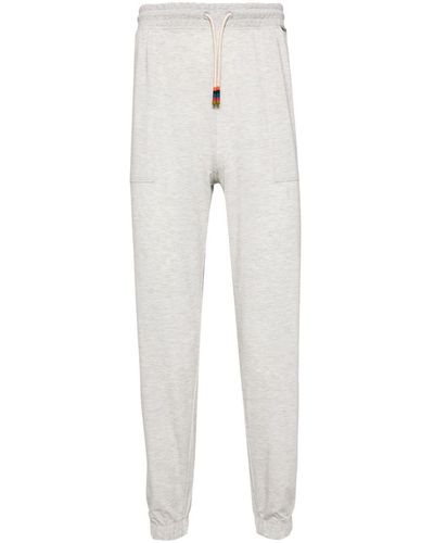 Paul Smith Pantalon de jogging à lien de resserrage - Gris