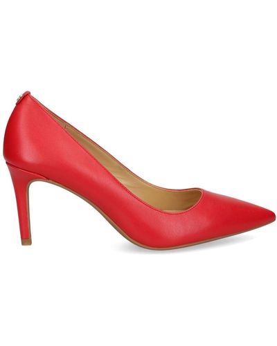 MICHAEL Michael Kors Alina Flex 75mm Leather Pumps - Red