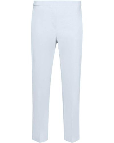 Theory Slim-cut Tailored Trousers - Blue