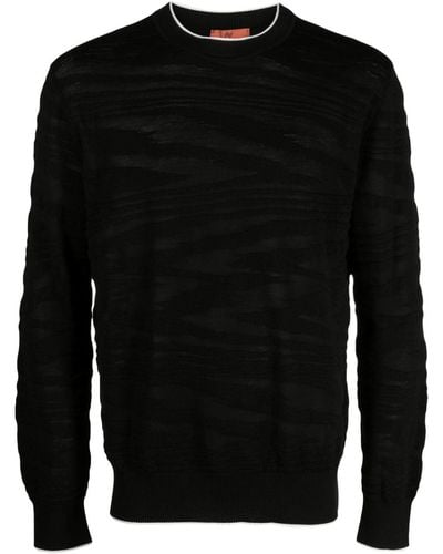 Missoni Zigzag Print Sweater - Black