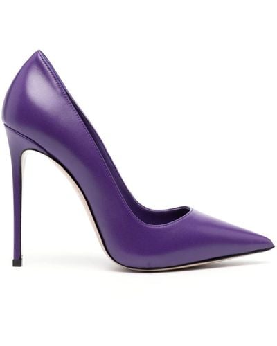 Le Silla Eva 120mm Pointed-toe Court Shoes - Purple