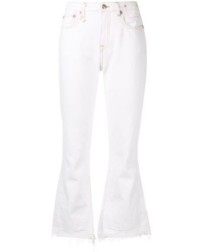 R13 Kick Fit Jeans - White