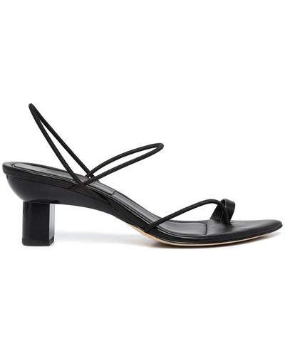 3.1 Phillip Lim Verona Leather Sandals - Black