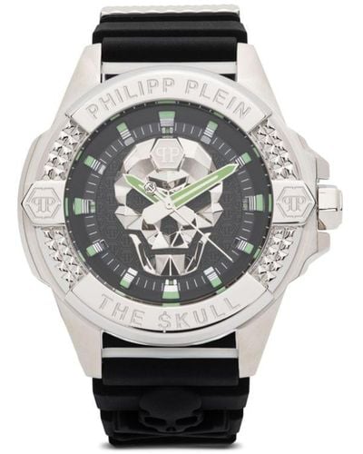 Philipp Plein The $kull 44mm Horloge - Wit