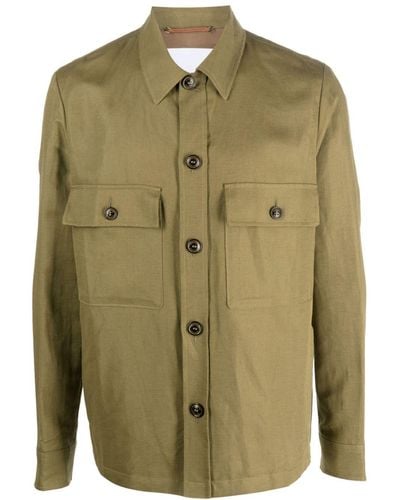 Jacob Cohen Button-up Shirt Jacket - Green