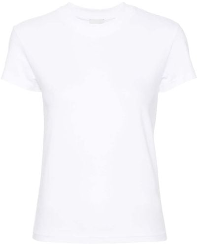 Herskind Telia Logo-embroidered T-shirt - White