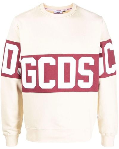 Gcds Sweatshirt mit Logo-Print - Rot